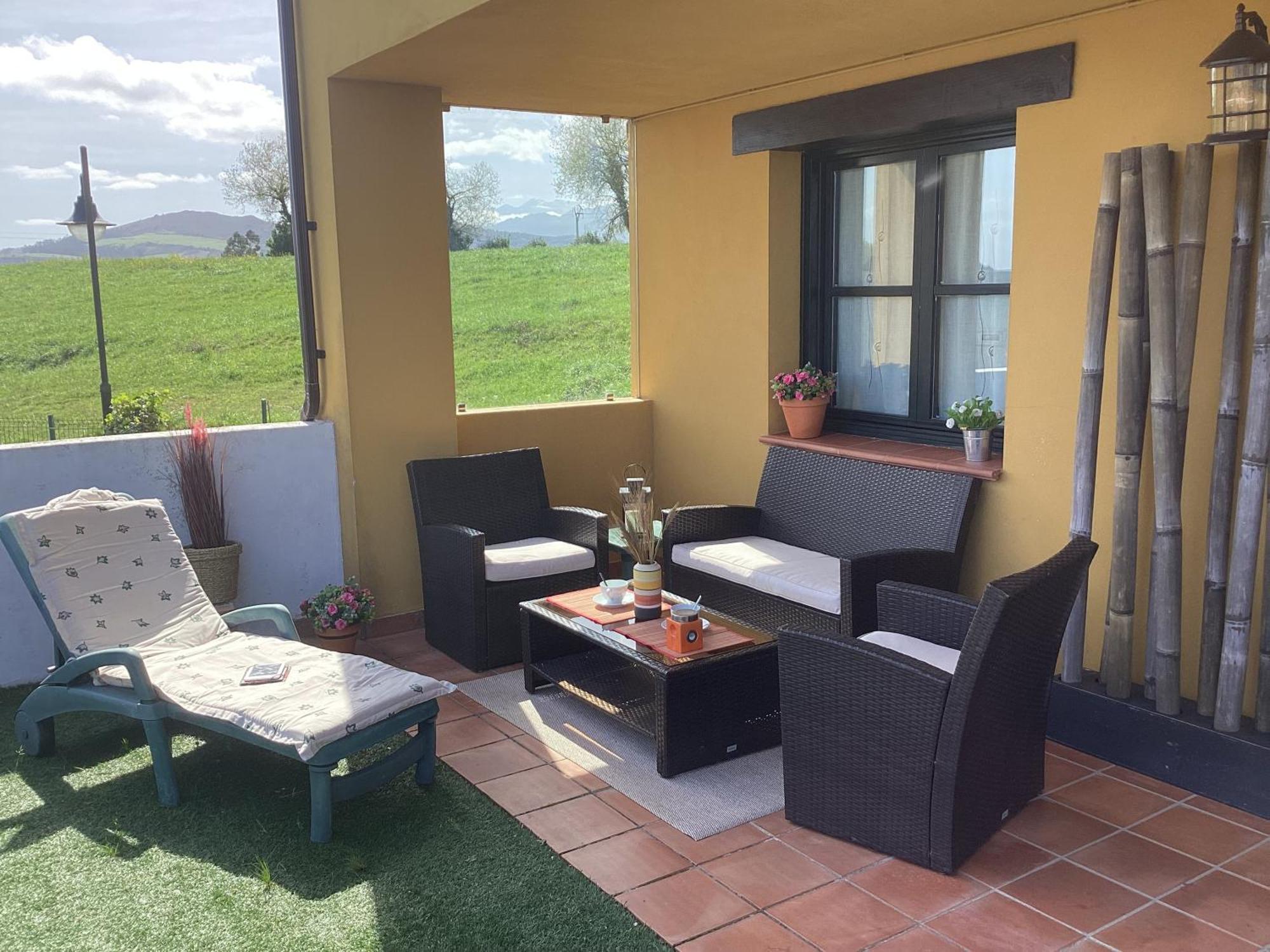 El Hogar De La Castanera Apartment Colombres Bagian luar foto